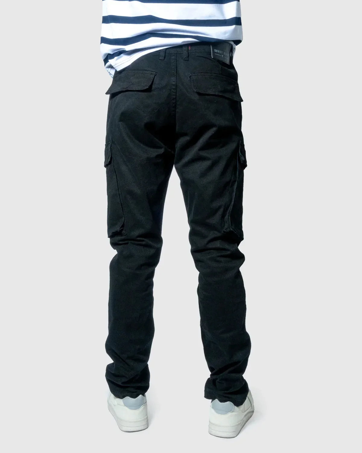 Soviet Lotto Black Cargo Pants