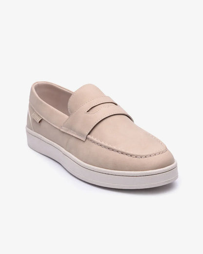 Soviet Ordino Oatmeal/Off White Low Cut Slip On