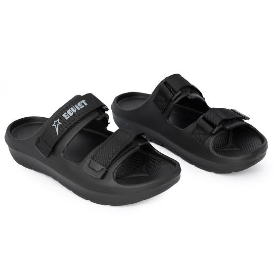 Soviet Gladiator Black Casual Sandal