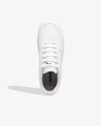 Soviet Luderitz White Mono Low Cut Sneaker