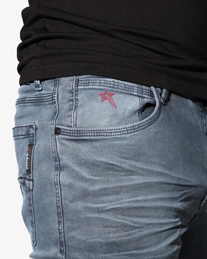 Soviet Trooper #9 Petrol Slim Leg Denim
