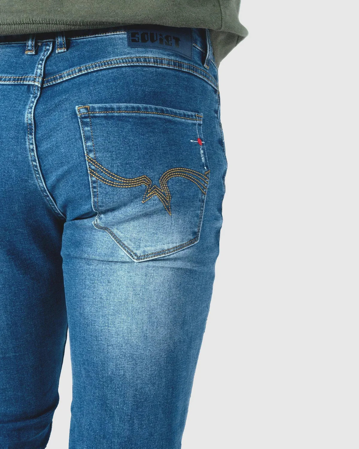 Soviet #9 Scaloni Dark Indigo Slim Leg Fashion Jean