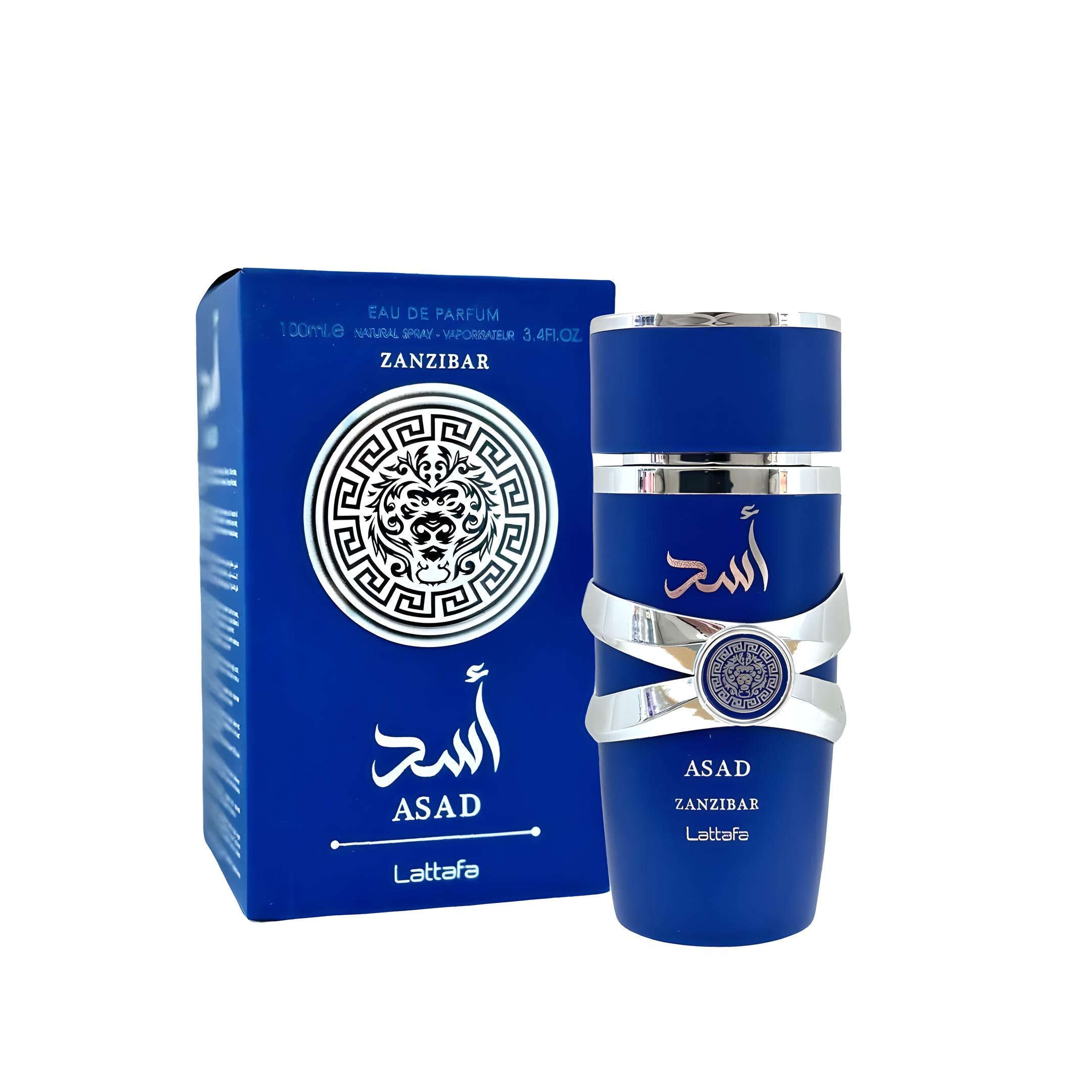 Lattafa Asad Zanzibar Blue EDP 100ml – The Luxe Aura