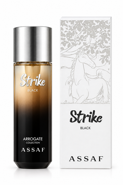 Assaf Strike Black Eau de Parfum 125ml – The Luxe Aura