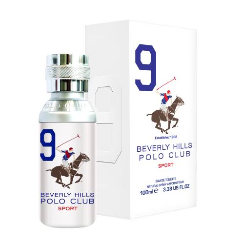 B H POLO CLUB SPORT NO.9 FOR MEN 100ml EDT