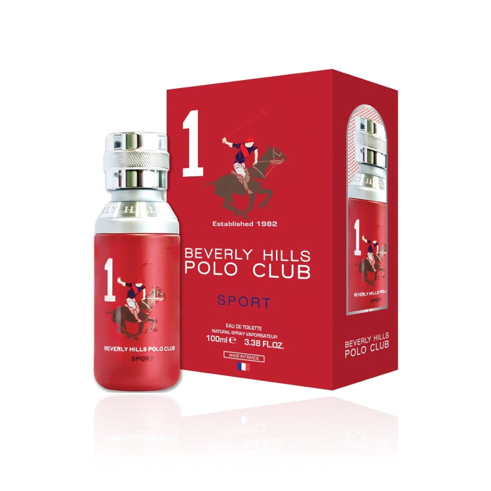 Beverly Hills Polo Club Sport No.1 for Men Eau de Toilette 100ml – The Luxe Aura