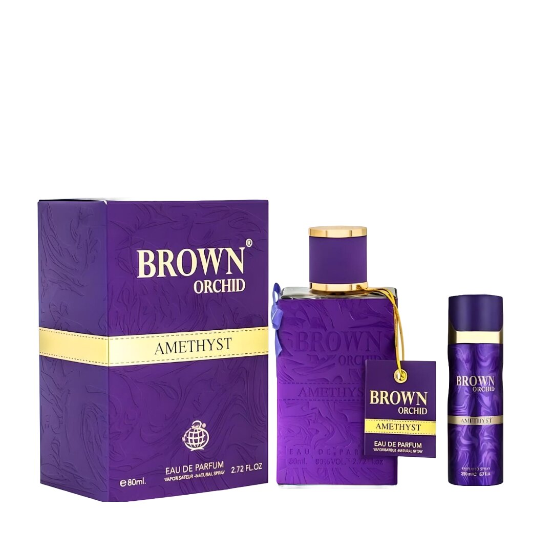 Fragrance World Brown Orchid Amethyst Purple EDP 80ml
