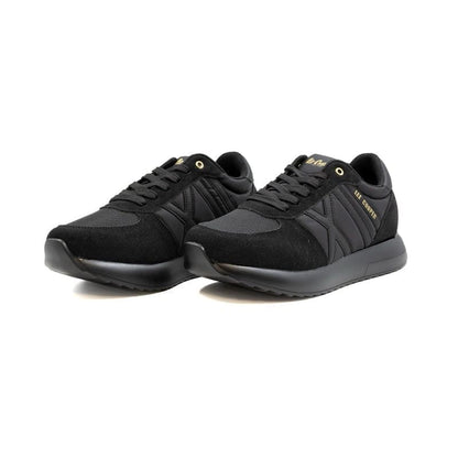 Lee Cooper Agen Black Lace Up Sneaker