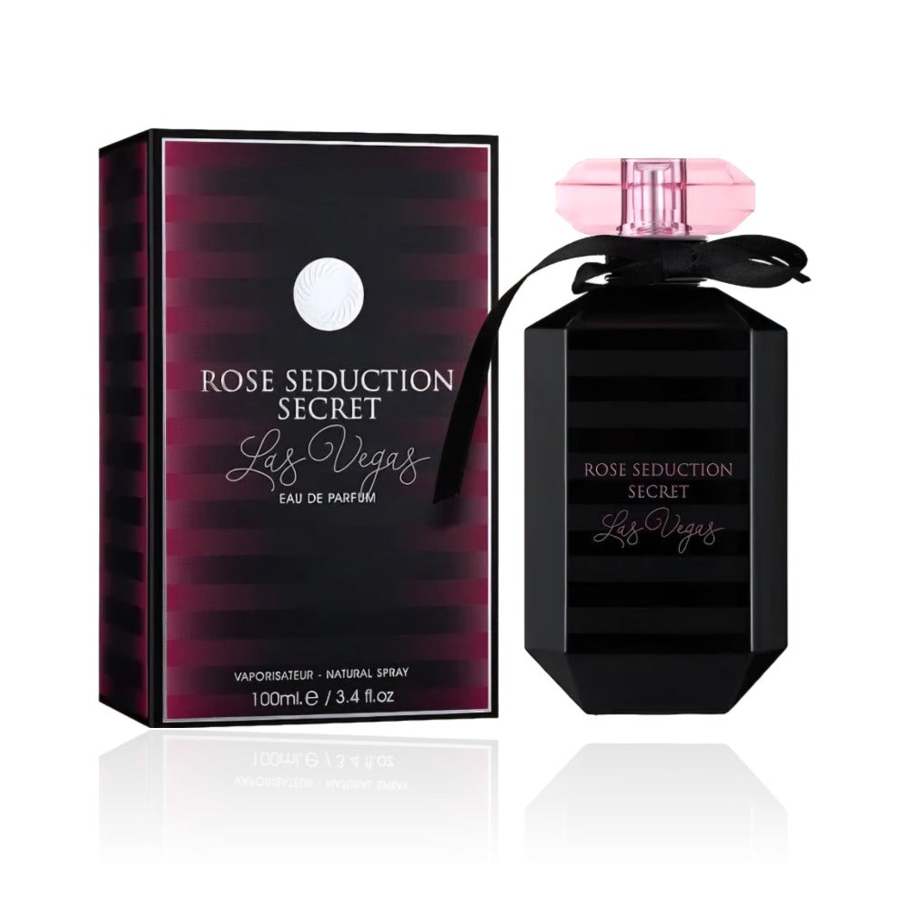 Fragrance World Rose Seduction Secret Las Vegas Eau de Parfum 100ml – The Luxe Aura