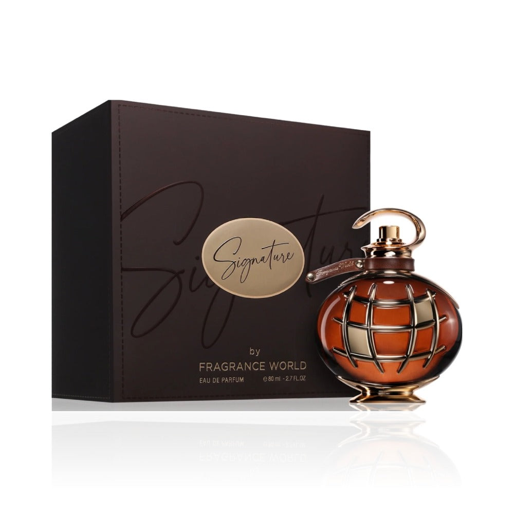 Fragrance World Signature Brown Eau de Parfum 100ml – The Luxe Aura