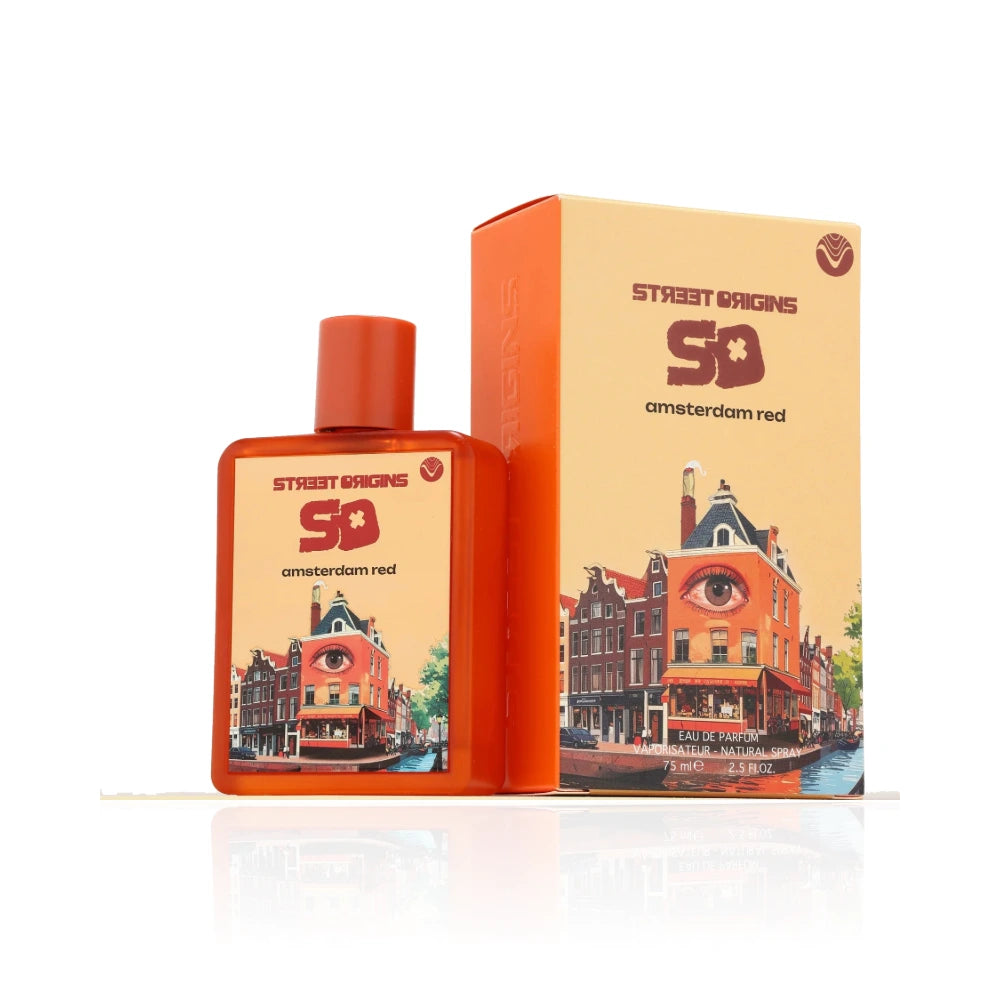 Fragrance World Street Origins Amsterdam Red Extrait de Parfum 75ml – The Luxe Aura