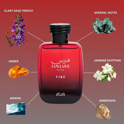 Rasasi Hawas Fire EDP 100ml