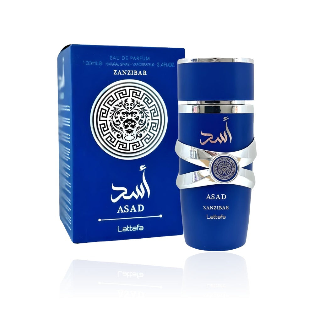 Lattafa Asad Zanzibar Blue Eau de Parfum 100ml – The Luxe Aura
