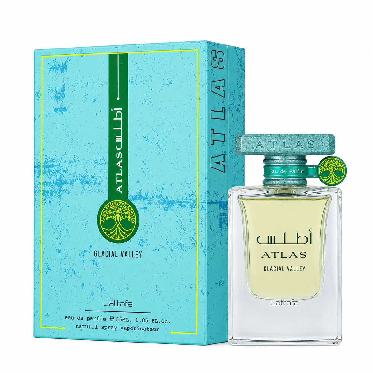 Lattafa Atlas Glacial Valley Eau de Parfum 55ml – The Luxe Aura