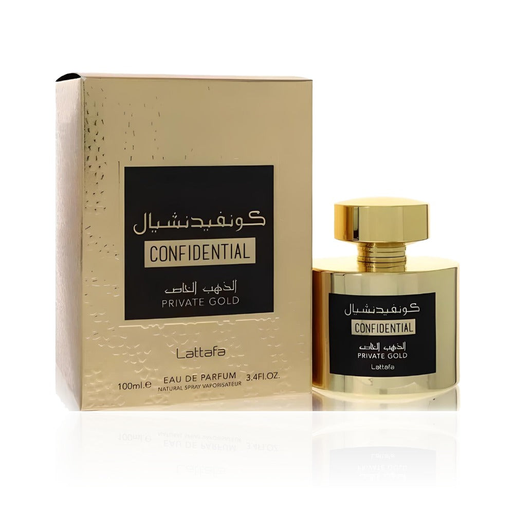 Lattafa Confidential Gold Eau de Parfum 100ml – The Luxe Aura