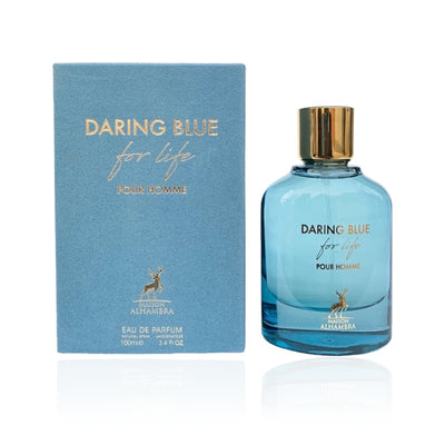 Maison Alhambra Daring Blue For Life Pour Homme Eau de Parfum 100ml – The Luxe Aura