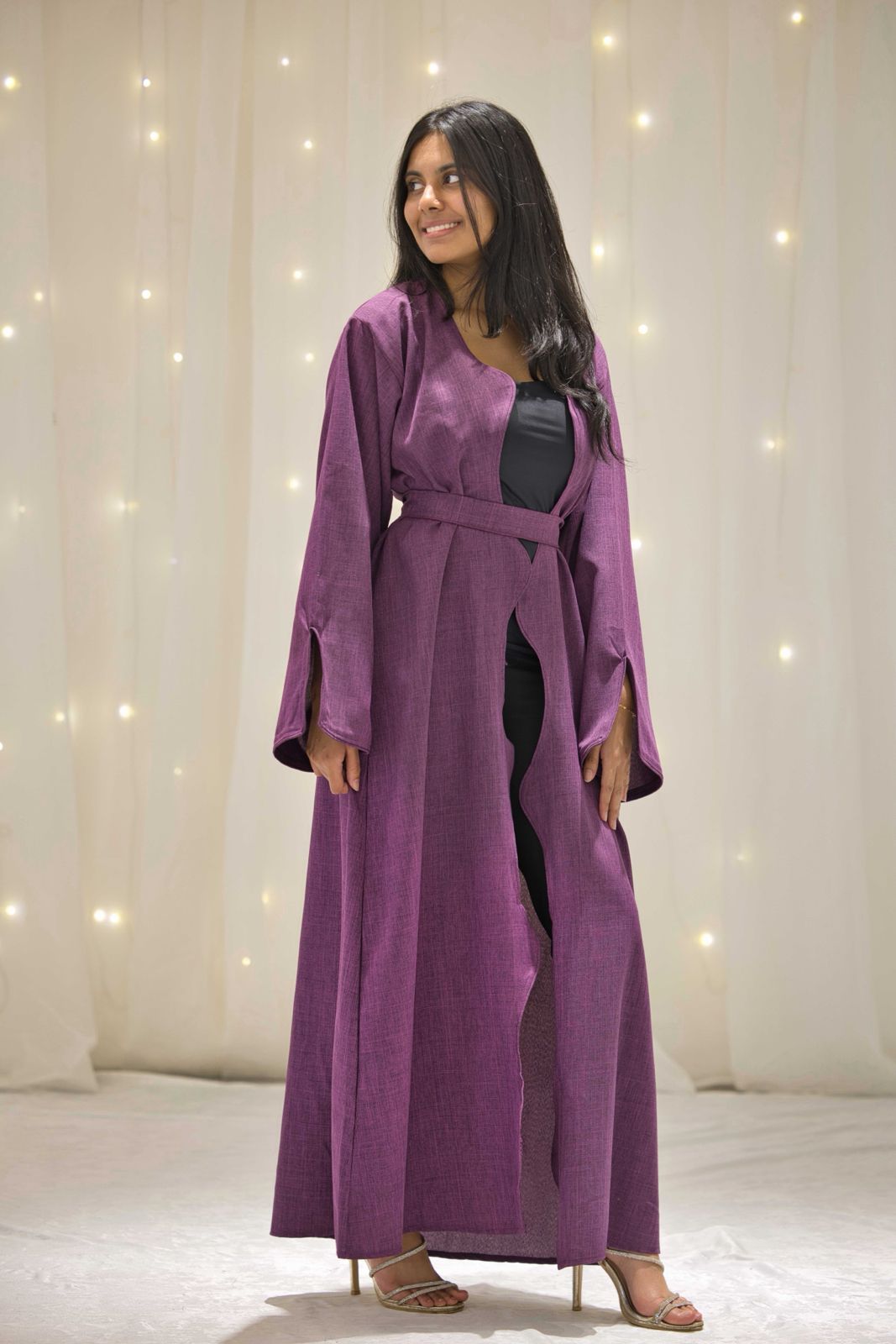 Maya Purple Wavy Throw – The Luxe Aura