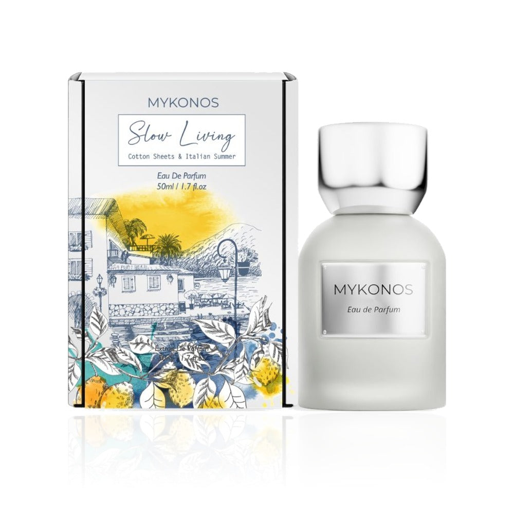 Mykonos Slow Living Extrait de Parfum 50ml – The Luxe Aura