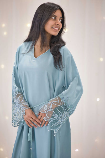 Nehal Mint Blue Dress – view 3