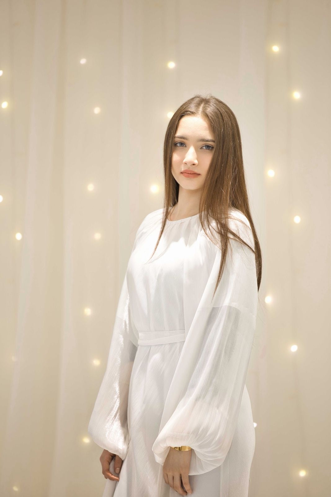 Noor White Dress – view 3