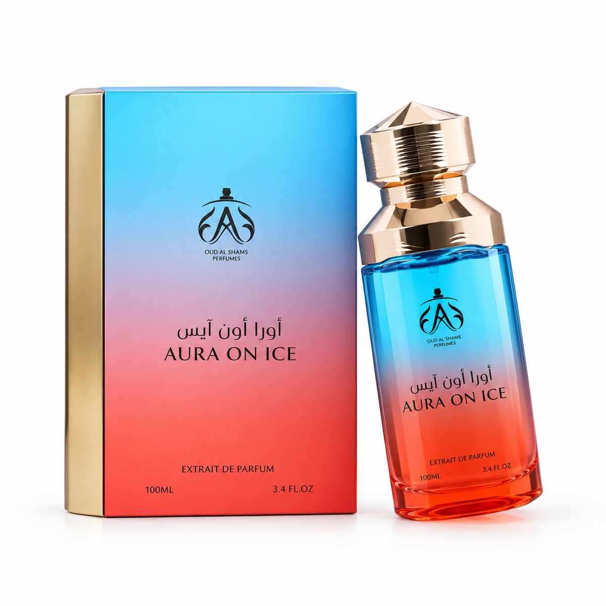 Oud al Afzal Aura on Ice Eau de Parfum 100ml – The Luxe Aura